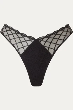 Marie Jo Aven string van mesh en kant