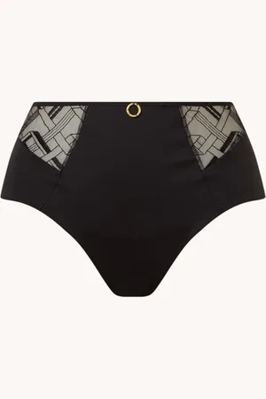Chantelle High waisted slip met mesh