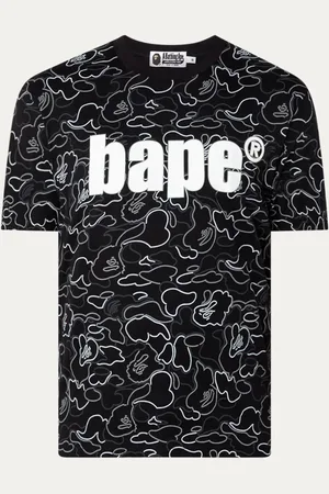 BAPE T-shirt met logoprint