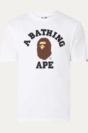 BAPE T-shirt met logoprint