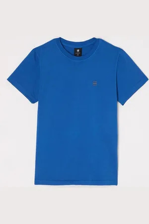 G-Star Base T-shirt met logo- en backprint
