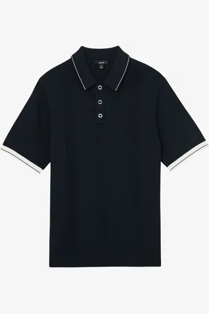 Reiss Portman regular fit fijngebreide polo