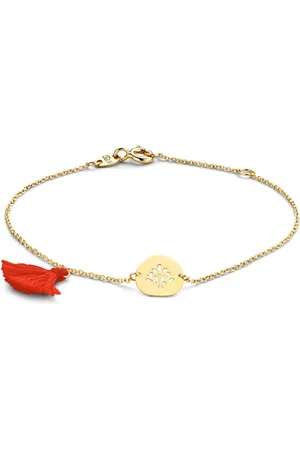 Diamond Point Geelgouden armband Marigold