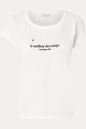 Sofie Schnoor Zoey T-shirt met flockprint