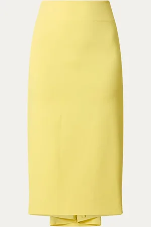 Jacquemus Sablier midi rok met plooidetail
