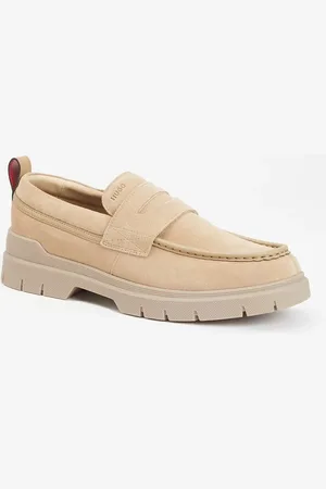 HUGO BOSS Ryan loafer van suède