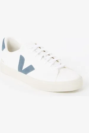 Veja Campo sneaker van leer met suède details