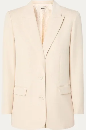 Zadig & Voltaire Viva single-breasted blazer met schoudervulling en lurex