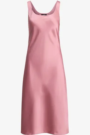 Ralph Lauren Charmeuse mouwloze cocktailjurk
