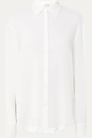 The Frankie Shop Peri semi-transparante blouse