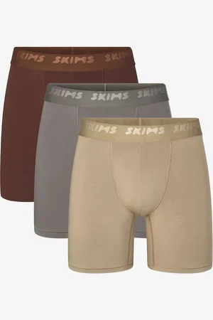 SKIMS Stretch 5" boxershorts met logoband in 3-pack