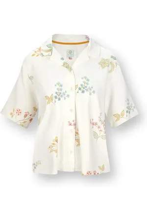 Pip Studio Flora pyjamatop met print