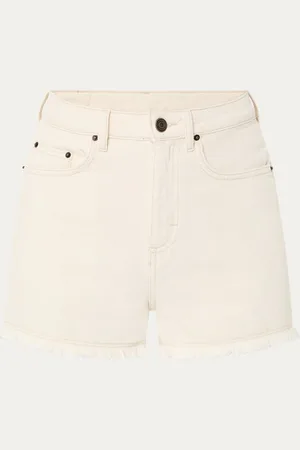 American Vintage High waist straight fit korte broek van denim