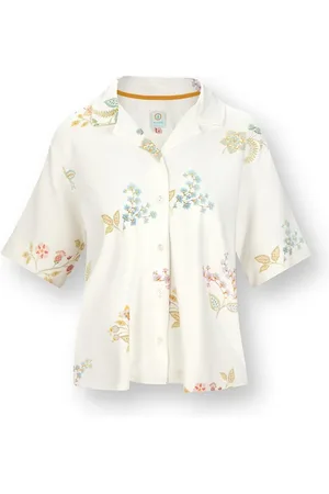 Pip Studio Flora pyjamatop met print