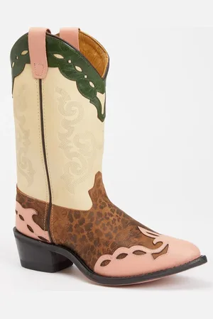 Bootstock Leo cowboylaars van leer