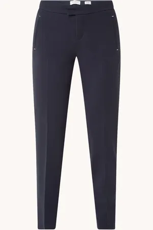 Rosner Alisa mid waist slim fit pantalon met stretch
