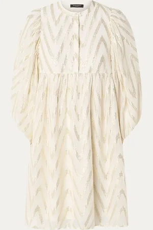 Bruuns Bazaar CollardBBSarina mini tuniekjurk met lurex