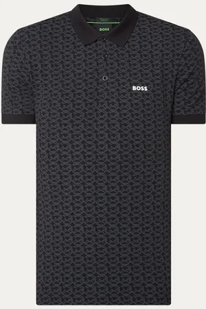 HUGO BOSS Paddy regular fit polo met grafische print