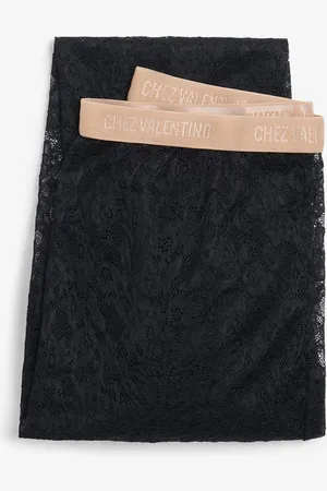 VALENTINO GARAVANI Panty van kant met logoband