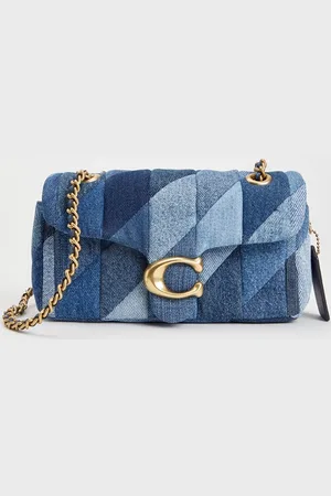 Coach Tabby 20 schoudertas van leer met quiltpatroon