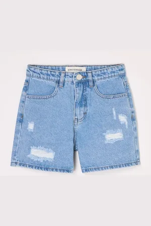 Sofie Schnoor Gabriellasy straight fit korte broek van denim