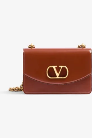 VALENTINO GARAVANI Vain schoudertas van kalfsleer