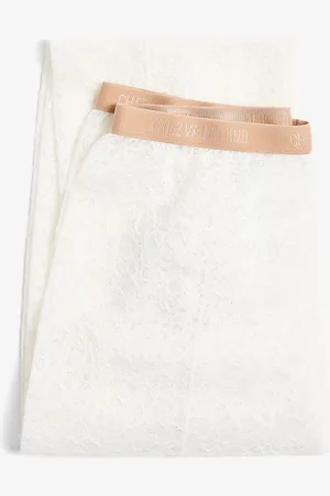 VALENTINO GARAVANI Panty van kant met logoband