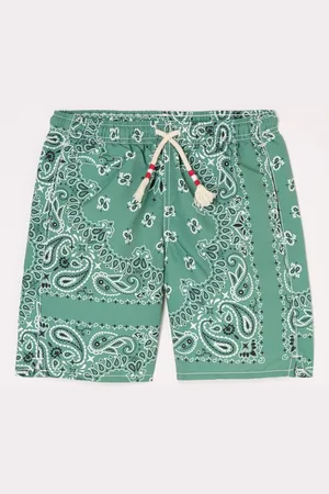 MC2 SAINT BARTH Caprese zwemshorts met paisley dessin