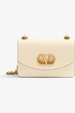 VALENTINO GARAVANI Vain schoudertas van kalfsleer