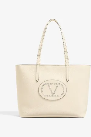 VALENTINO GARAVANI Nellcôte shopper van kalfsleer met studs en logo