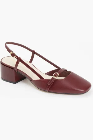 Dune Definition slingback met gespdetail