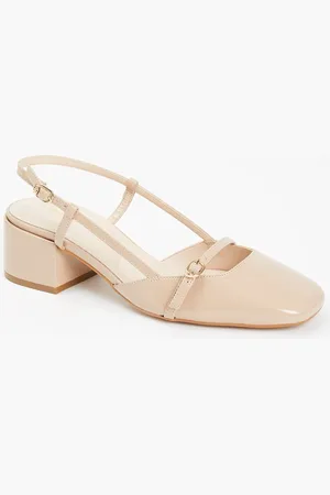 Dune Definition slingback met gespdetail