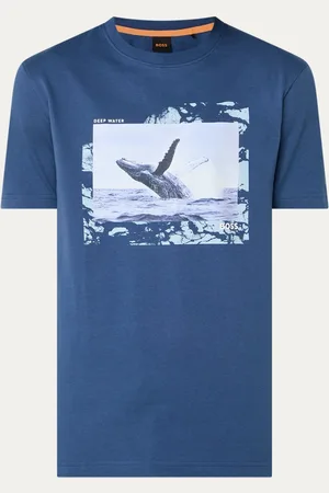HUGO BOSS Dunetrace T-shirt met print