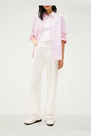Tommy Hilfiger Oxford blouse met logo