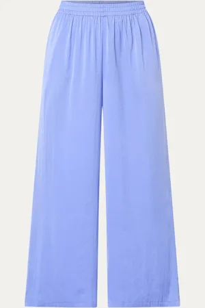 French Connection Damasco high waist wide fit palazzo broek