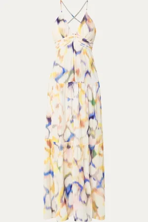 Bash Faoya maxi jurk met print