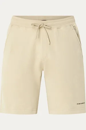 Airforce Straight fit korte joggingbroek van biologisch katoen met logo