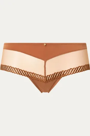 Aubade Sheer Emotion shorty met mesh en borduring