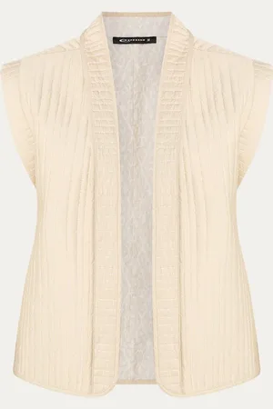 Expresso Gilet met quilt patroon