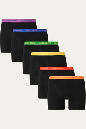 Björn Borg Björn Borg Boxershorts met logoband in 6-pack