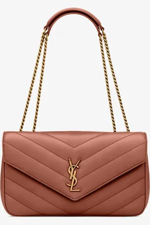 Saint Laurent Loulou Medium schoudertas van lamsleer