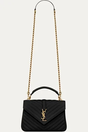 Saint Laurent College Medium crossbodytas van quilted kalfsleer