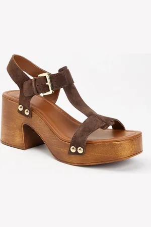 Dune Jaynie sandalette van suède