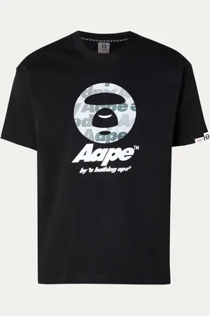 AAPE T-shirt met logoprint