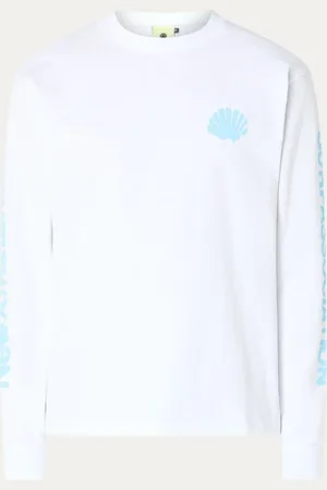 New Amsterdam Surf association Sprayed longsleeve met logo- en backprint