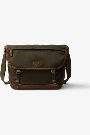 Prada Re-Nylon schoudertas met leren details