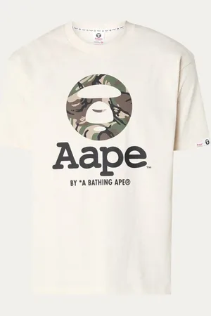 AAPE T-shirt met logoprint