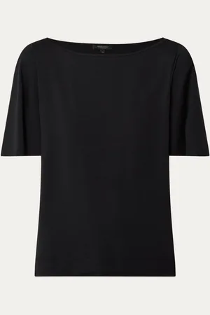 Claudia Sträter Jersey top in lyocellblend met vlindermouw