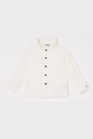Donsje Fini blouse met opstaande kraag