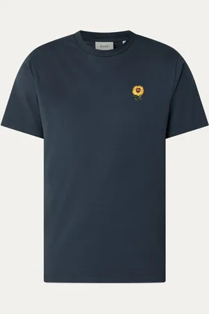 Foret T-shirt van biologisch katoen met logoborduring